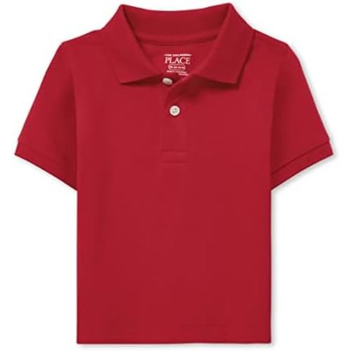 The Children's Place Boys' Uniform Performance Polo