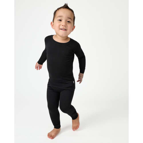 Black Two-Piece Pajama Set
