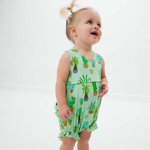 Succulent Love Bubble Romper – Little Sleepies