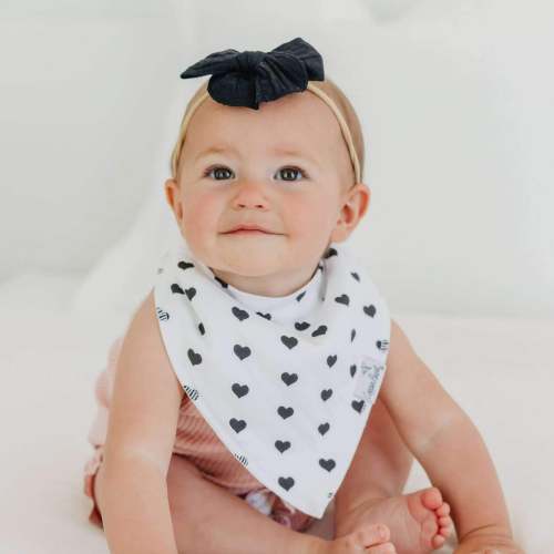 Baby Bandana Bibs - Blush