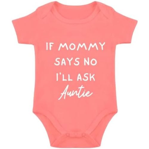 I Love My Auntie Baby Bodysuit Auntie Bodysuit for Baby Boy Aunties Bestie Babies Clothes