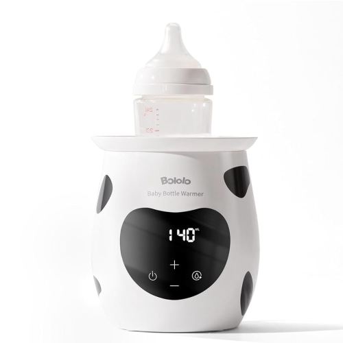 Baby Bottle Warmer, Fast Baby Bottle Warmer for Breastmilk and Formula, with Precise Temperature Control, Easy-to-use, Large Diameter, BPA-Free