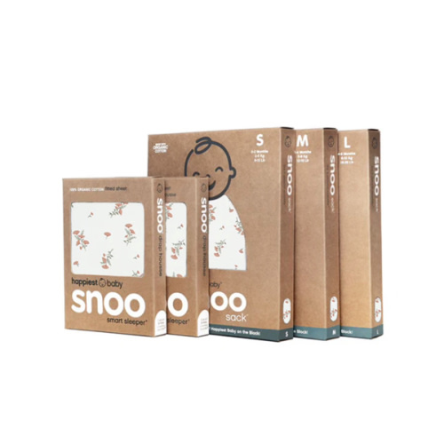 SNOO Sleep Sack Bundle in Small, Medium, Large Sizes and Sheets – Happiest Baby
