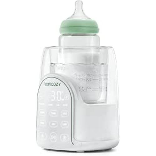 Momcozy NightPro Bottle Warmer for Baby Breast Milk, Built-in Night Light, BPA-Free Tritan, Fullest Nutrients Preserved with Fast & Even Water Bath Warm, Newborn Breastfeeding Essentials Gift for Mom