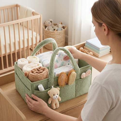 Teddy Nest Baby Organizer Caddy