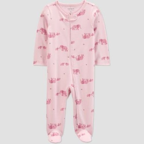 Carter's Just One You® Baby Girls' Elephant Sleep N' Play - Pink Newborn