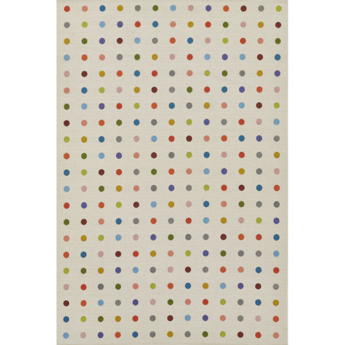 AllModern Icon Dots Indoor Outdoor Multi Rug & Reviews | AllModern