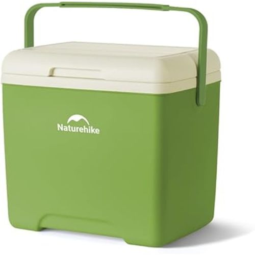 Naturehike 5.3/15/19 QT Hard Cooler, Insulated Ice Chest Box, Portable Ice Retention Cooler for Beach Camping Picnic Fishing Barbecue