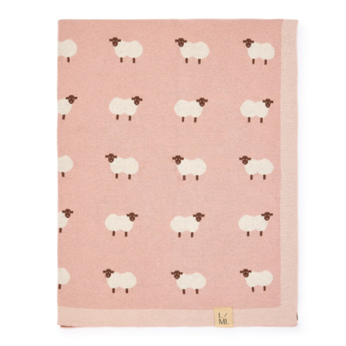 Baah Baah Blanket - Pink