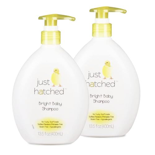 Bright Baby Shampoo Multi-Pack - Gentle Hair Cleanser, Loveable Yummy Fragrance, Great for Newborns, Hypoallergenic, Gluten Free, No Yucky Stuff & Harsh Ingredients, 13.5 fl oz (2 Pack)