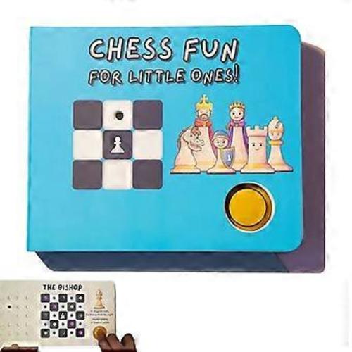 Chess Fun for Little Ones, Interactive Chess Book for Kids, Logical Exercise Accessories Handbook, for Children and Girls Aged 1 to 7 Years' | Fruugo US