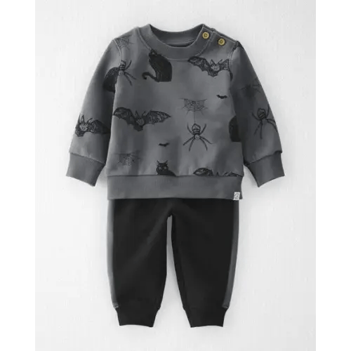 Baby 2-Piece Fleece Top & Pant Set Made with Organic Cotton - Little Planet | Carter's