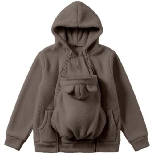 Pet Pouch Hoodie for Women Cat Dog Carrier Hoodies Carrying Pet Pocket