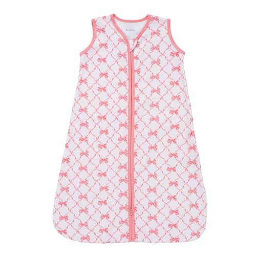 LollyBanks Baby Sleep Sack, 100% Cotton Wearable Blanket 2-Way Zipper Sleep Sacks