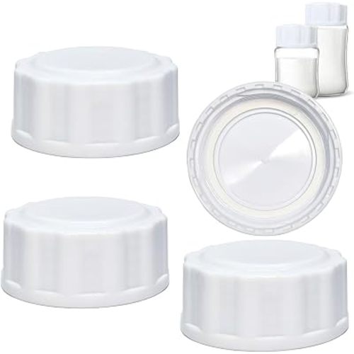 Travel and Storage Bottle Caps Compatible for Philips Avent Baby Bottles, Bottle Lids Replacement, 4 Count