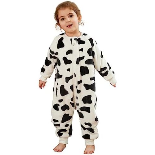 MICHLEY Baby Sleeping Bag Sack Flannel Wearable Blankets Pajamas 1-6Years