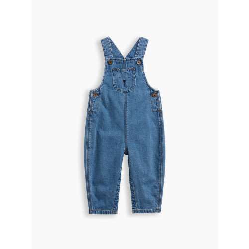 Baby Brannan Bear Denim Overalls