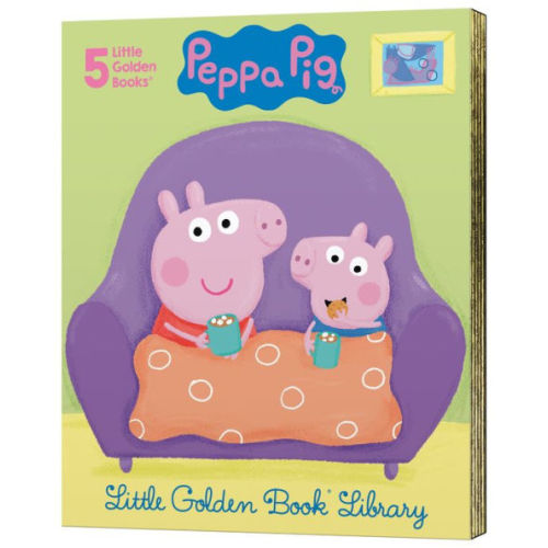 Peppa Pig Little Golden Book Boxed Set (Peppa Pig) by Courtney Carbone, Zoe Waring, Hardcover | Barnes & Noble®