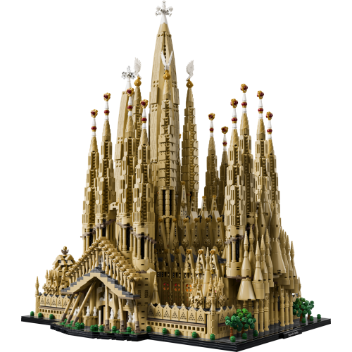 Sagrada Família Lego set (postpartum healing activity)