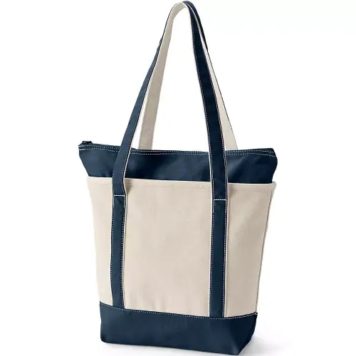 Monogrammed Lands End Diaper Bag