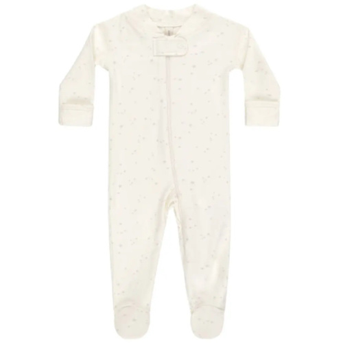 Zip Long Sleeve Sleeper Footie colour: STARS size: NEWBORN