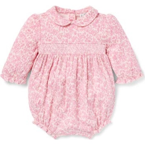 Baby Ditsy Floral Smocked Romper, 0-3M
