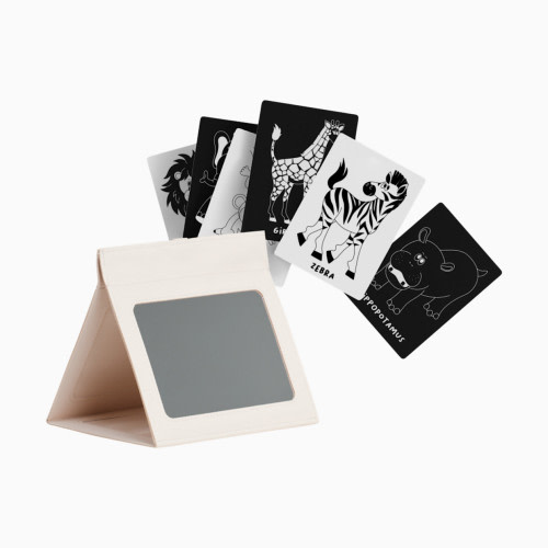 Lalo Tummy Time Mirror and Art Card Holder