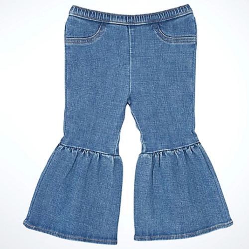 Little Girl's Ruffle Leg Flare Jean | NEW & FEATURED | Wrangler®
