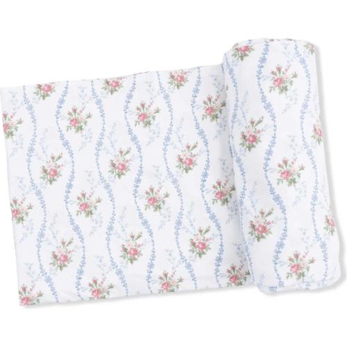 Heirloom Rose Stripe - Swaddle Blanket