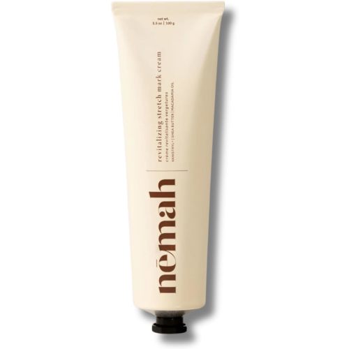Nemah - Stretch Mark Cream for Pregnancy - Pregnancy Stretch Mark Prevention & Reduction, Postpartum Stretch Mark Cream with Vanistryl, Shea Butter, & Macadamia Oil - Vegan & Cruelty-Free - 3.5 oz.