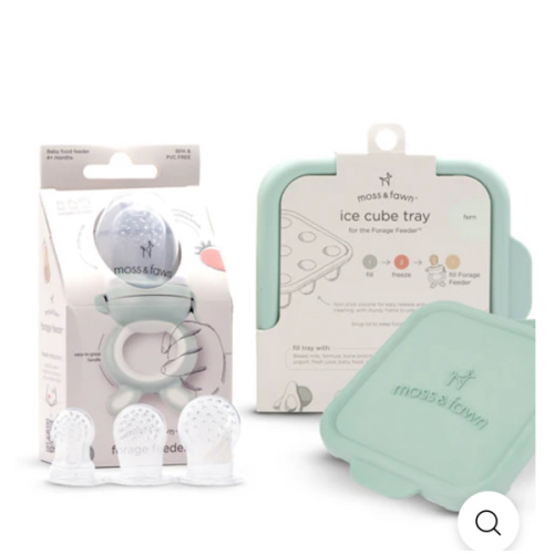 Moss & Fawn Solids & Teething Bundle- Ecru