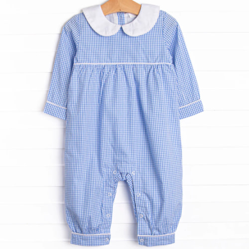 Days of Blue Romper, Blue – Stitchy Fish