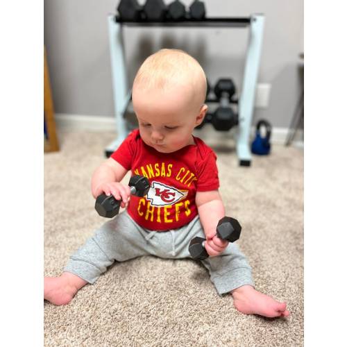 Baby RATTLE Dumbbell Perfect for Fitness Lovers and Baby Gifts - Etsy