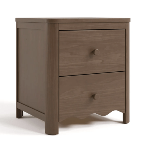 Storkcraft® Casablanca™ 2 Drawer Nightstand - Hazelnut