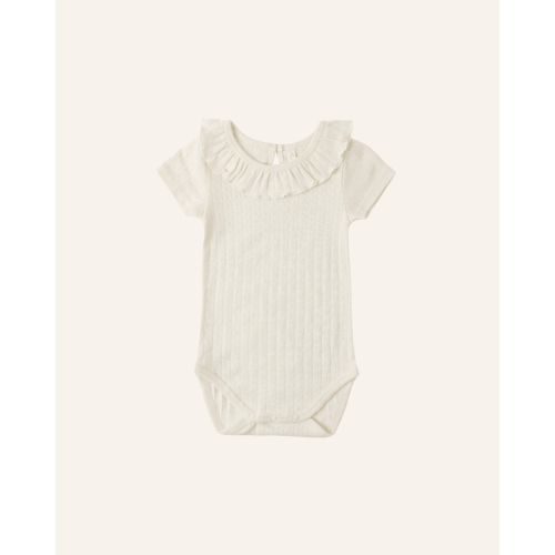 RUFFLE COLLAR BODYSUIT