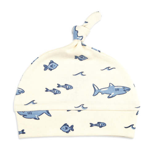 Shark | Organic Knotted Hat – L'ovedbaby