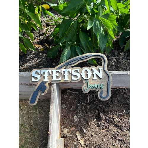 fishing nursery decor name signs for newborn baby and kids bedroom fisherman country boy baby shower gift idea for boy moms