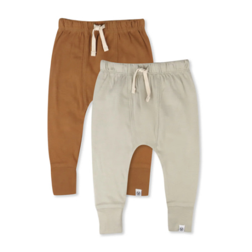 2-Pack Organic Cotton Honest Pants | Honest Baby Clothing