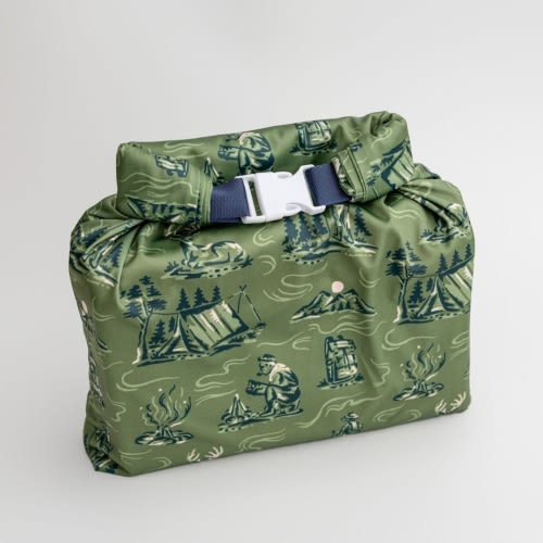 Roll Top Space Saver Water Resistant Small Wet Bag Travel Storage Bag