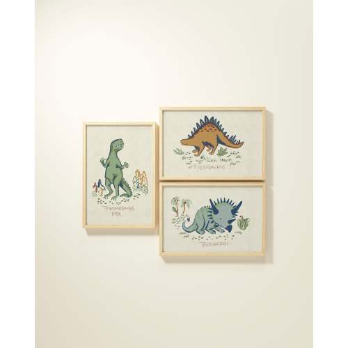 Prehistoric Party Framed Wall Art Set