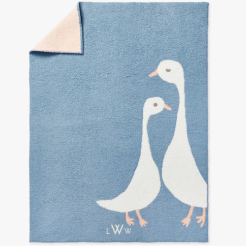 Fuzzy Duck Baby Blanket