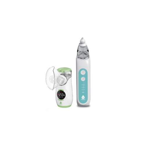 Mesh Nebulizer & Baby Nasal Aspirator Kit