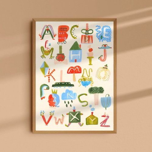 Holsen Alphabet Print
