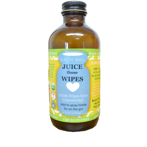 BALM! Baby - Juice those Wipes Natural Wipes Concentrate - 8oz.
– TAYLOR'S NATURALS