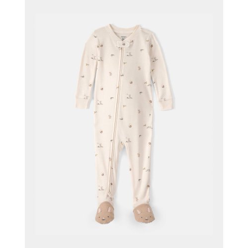 Baby Easter Bunny 100% Cotton Snug Fit 1-Piece Pajama - Cream | Carter's