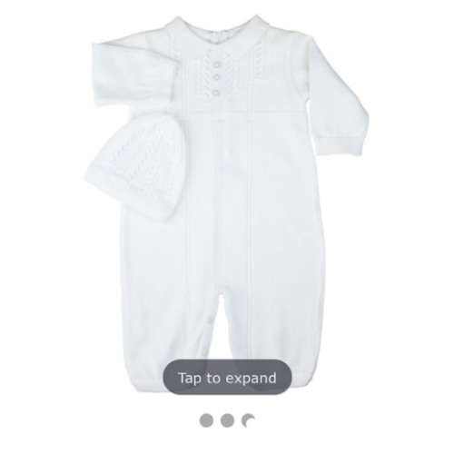 Newborn Baby Boy Coming Home Outfit | Newborn Baby Clothes | Newborn Knitted Outfit | Feltman Brothers