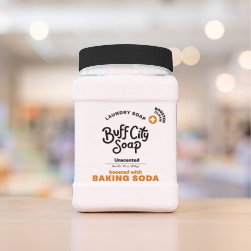 Unscented Laundry Soap Plus – Buff City Soap