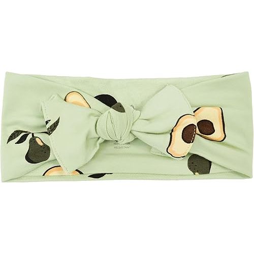 KYTE BABY Rayon Made From Bamboo Bow, (3-6 Months, Avocado)