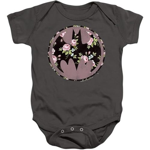 Popfunk Batman Bat Signal Logo Collection Unisex Infant Snap Suit for Baby