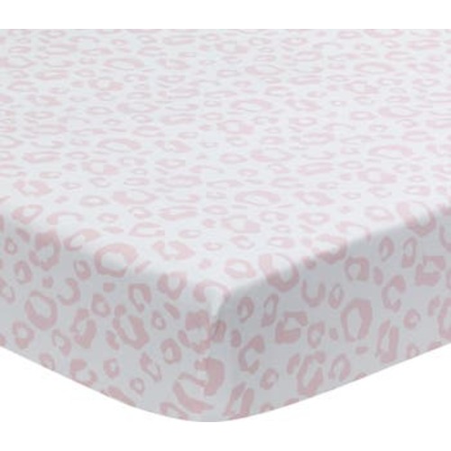 Signature Leopard Organic Cotton Fitted Crib Sheet